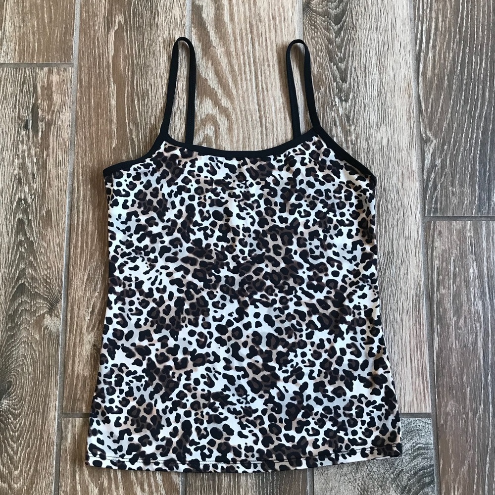⭐️ 2/$20 Leopard Animal Print Tank Top Medium